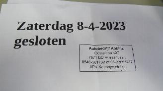 danneggiata roulotte Audi RS7 Sportback Zaterdag 8-04-2023 Gesloten 2023/2