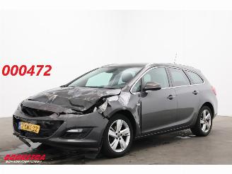 damaged commercial vehicles Opel Astra Sports Tourer 1.4 Turbo Edition Airco Cruise AHK 2013/4