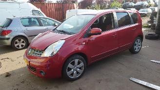 disassembly commercial vehicles Nissan Note E11 2008 1.4 16v CR12 Rood A32 onderdelen 2009/6